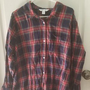 Classic Plaid Flannel Button Down